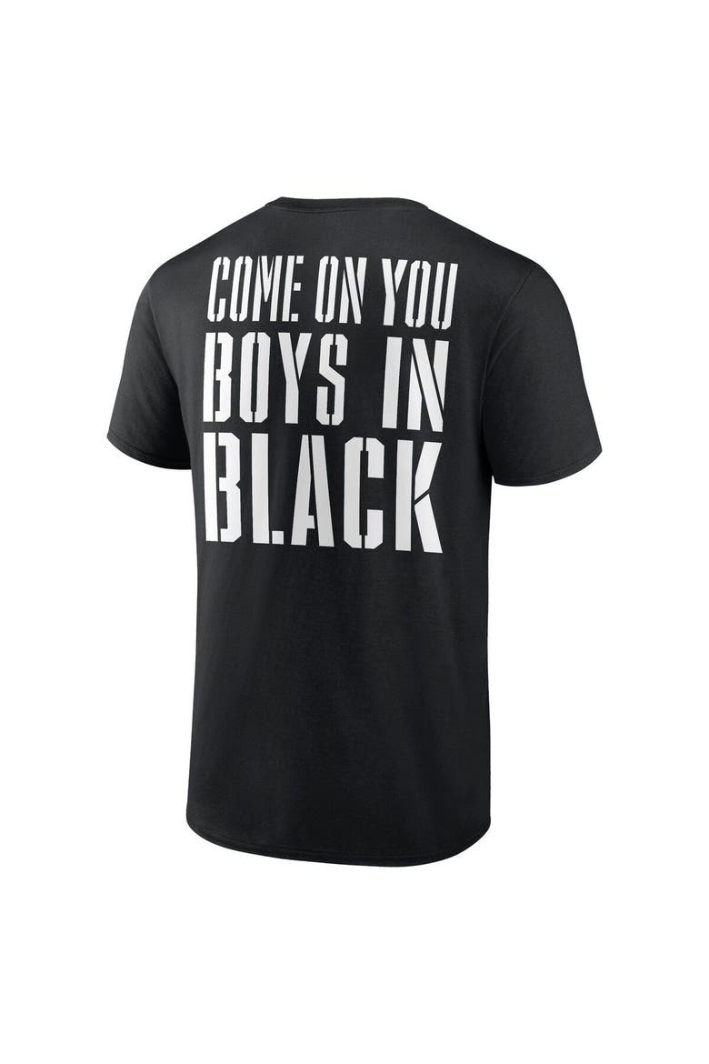 Men's Fanatics Branded Black Nashville SC Johnny Cash Come On T-Shirt, Alternate, color, Black