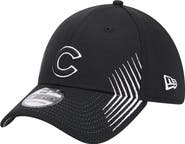 New Era Men's New Era Black Chicago Cubs Active Dash Mark 39THIRTY Flex Hat