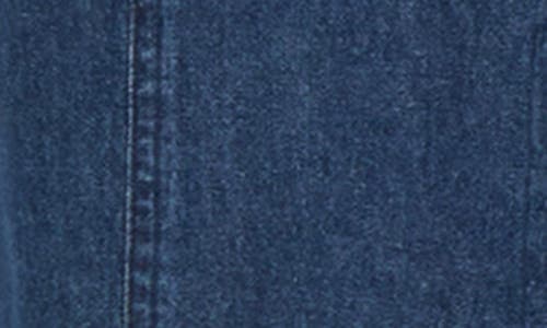Jones New York Long Sleeve Cotton Denim Midi Shirtdress In Blue