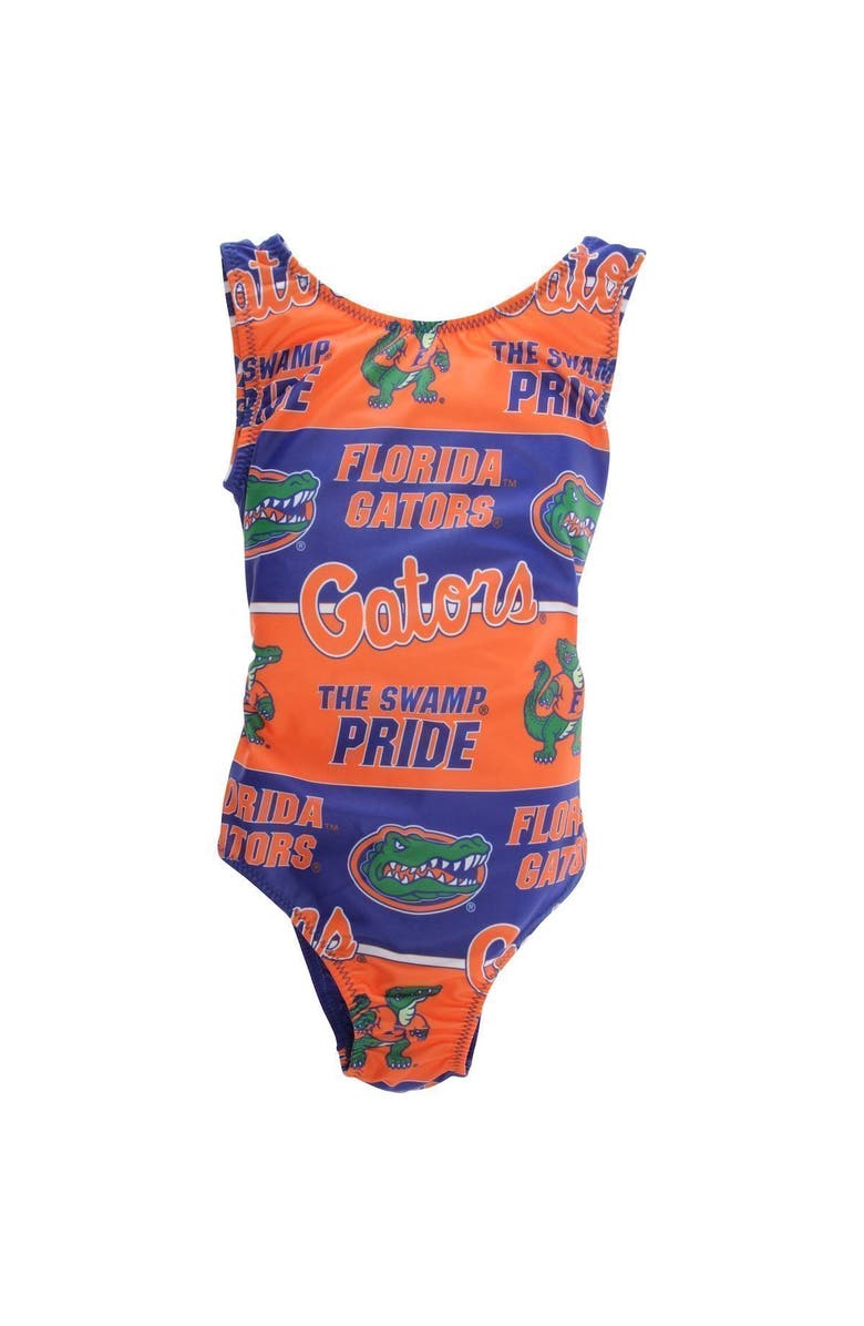FOXYS LEOTARDS Girls Youth Orange Florida Gators Leotard, Alternate, color,