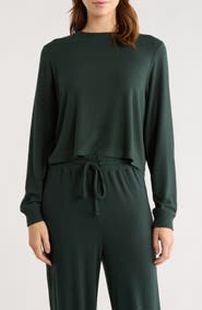 Abound Easy Cozy Crew Pajama Sweatshirt