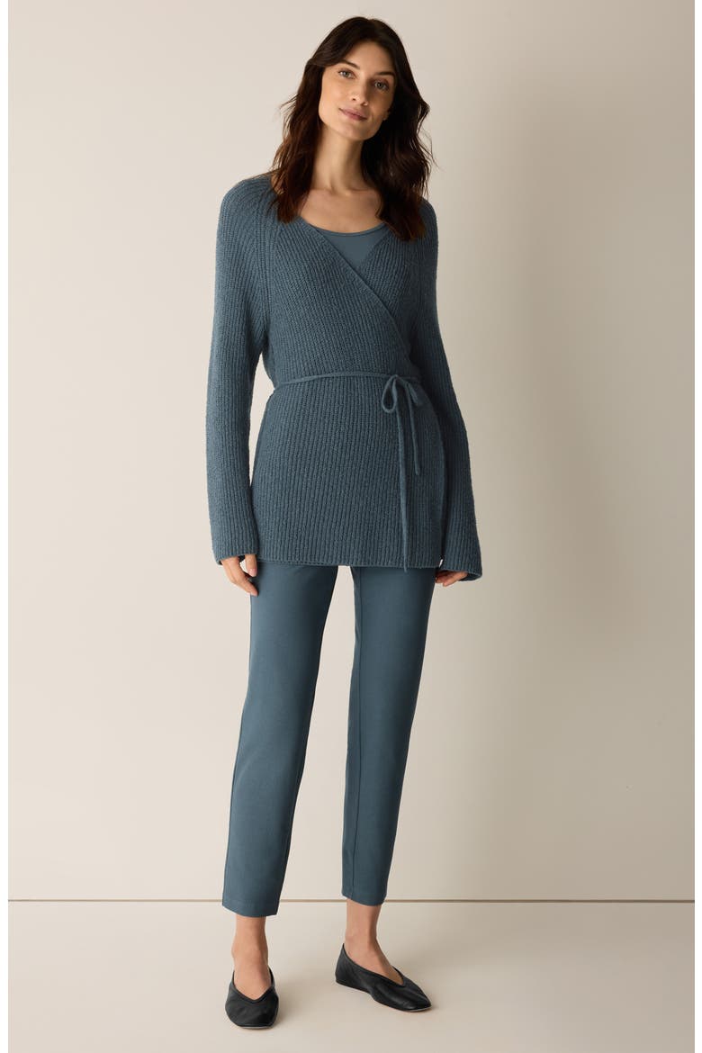 Slim Ankle Pants, Alternate, color, EUCALYPTUS