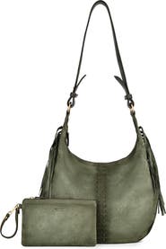 OLD TREND Hydrangea Large Vintage Ombre Shoulder Bag