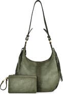 OLD TREND Hydrangea Large Vintage Ombre Shoulder Bag