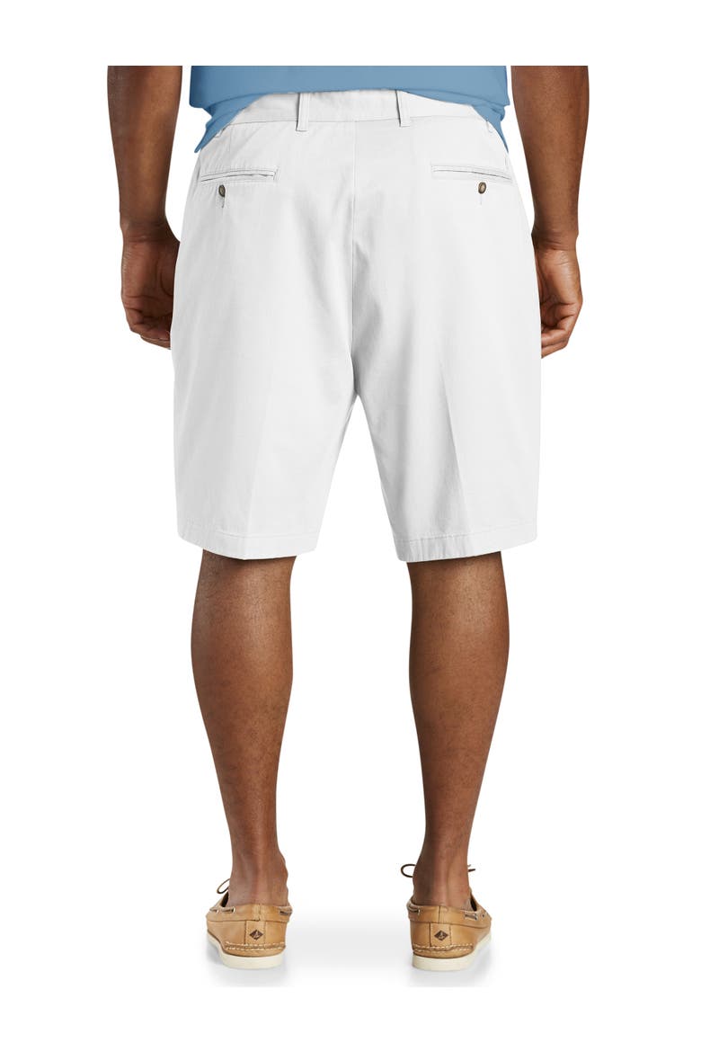 Big & Tall Deck Stretch Shorts, Alternate, color, BRIGHT WHITE