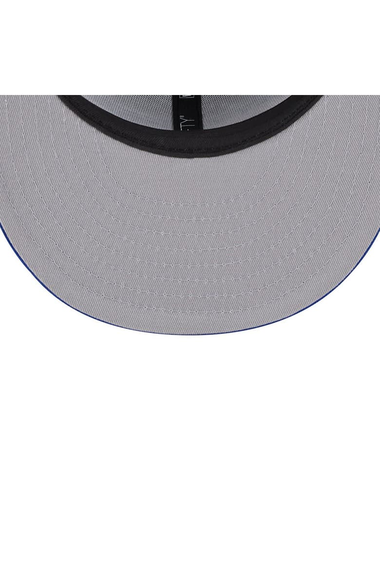 Men's New Era Gray Philadelphia 76ers Chenille Band 9FIFTY Snapback Hat, Alternate, color, Gray