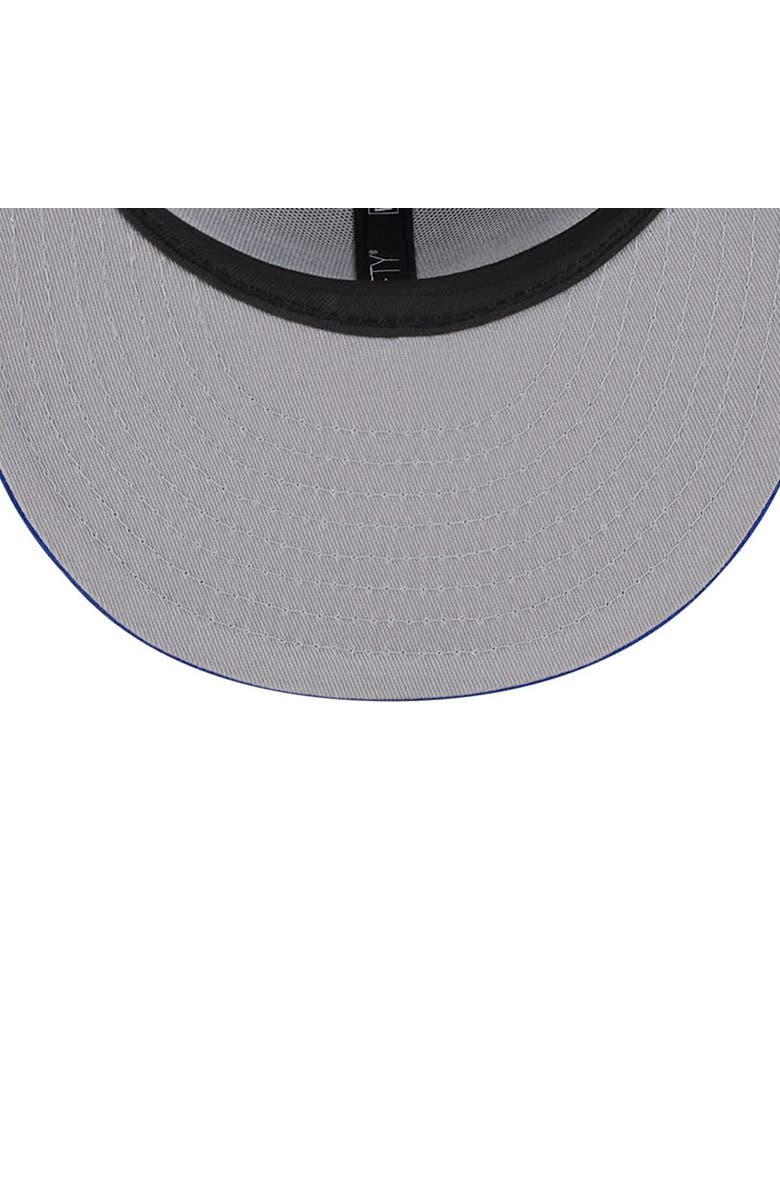 New Era Men's New Era Gray Philadelphia 76ers Chenille Band 9FIFTY Snapback Hat, Alternate, color, Gray