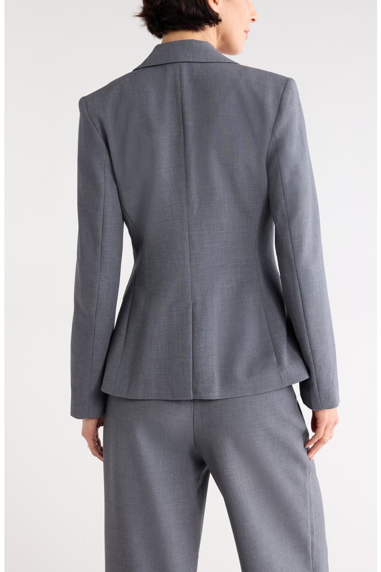 Sculpted Blazer, Alternate, color, GREY DEEP HEATHER