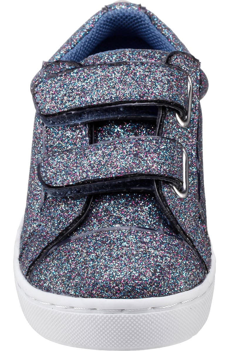 Nina Kids' Metallic Sneaker, Alternate, color, Navglt