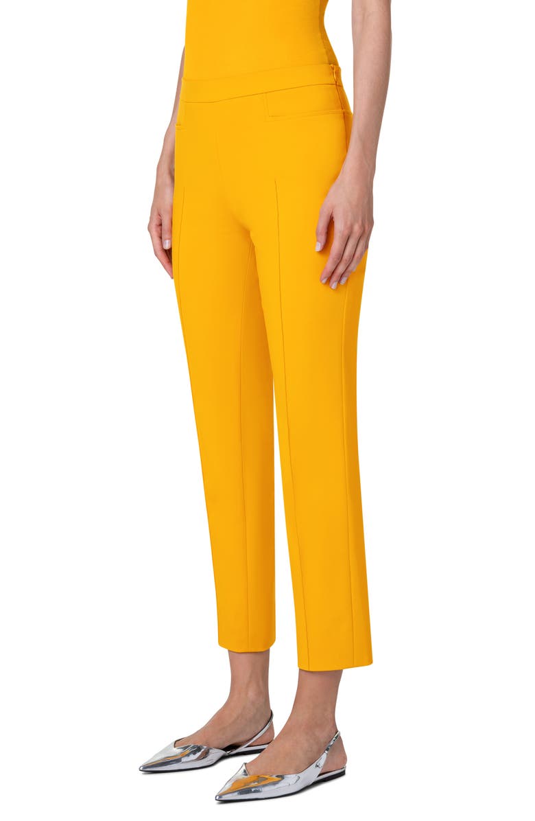 Akris punto Franca Techno Cotton Blend Crop Pants, Alternate, color,