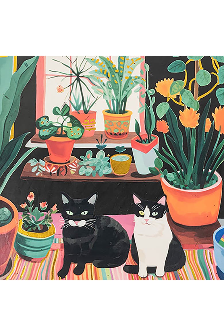 Scratch Art Paper Pad, Cats, Alternate, color, Multicolored