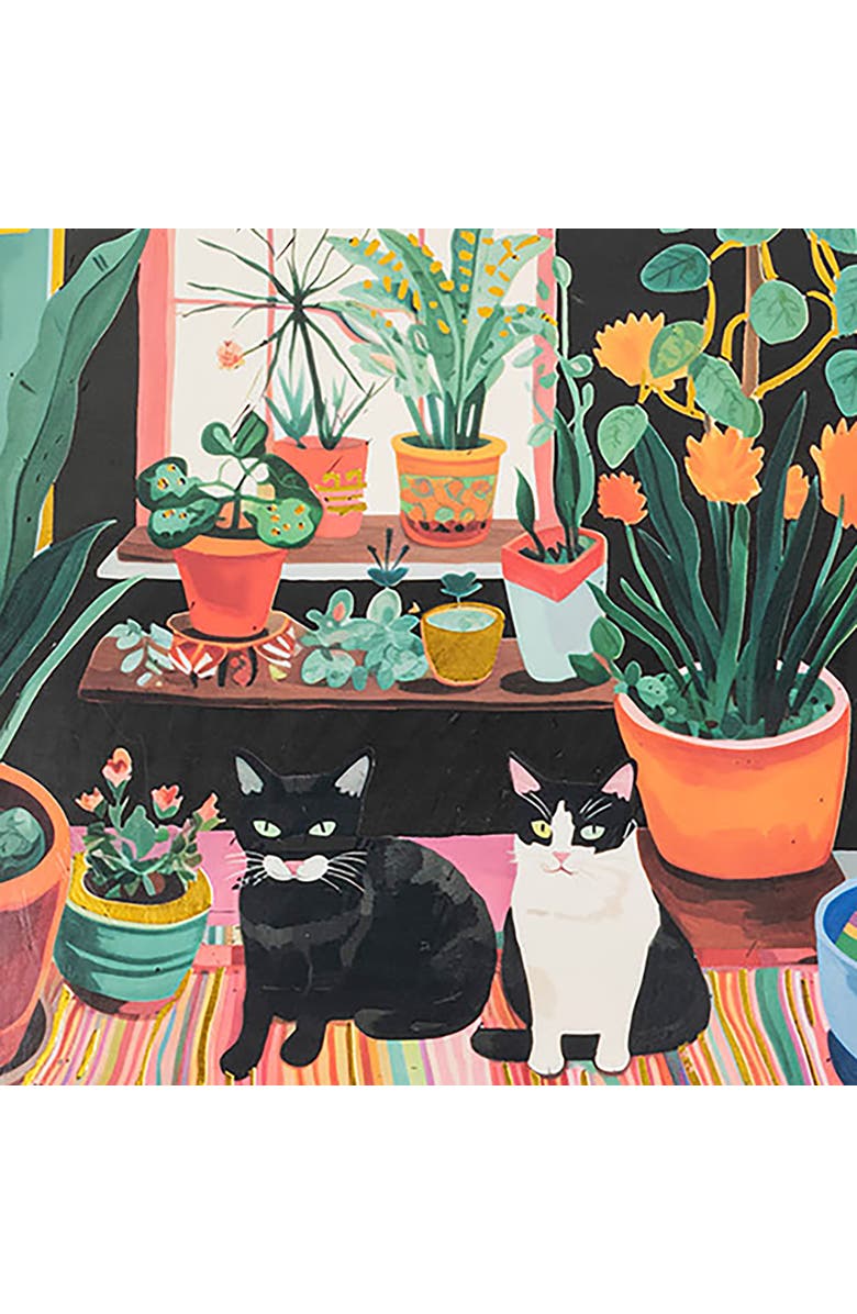 Brea Reese Scratch Art Paper Pad, Cats, Alternate, color, Multicolored