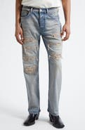 AMIRI Snake Stud Slim Jeans