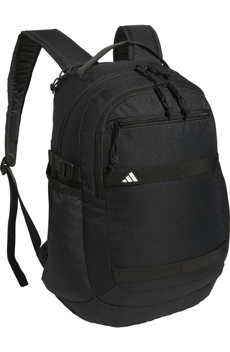 adidas Impulse Backpack, Main, color, Black/ White