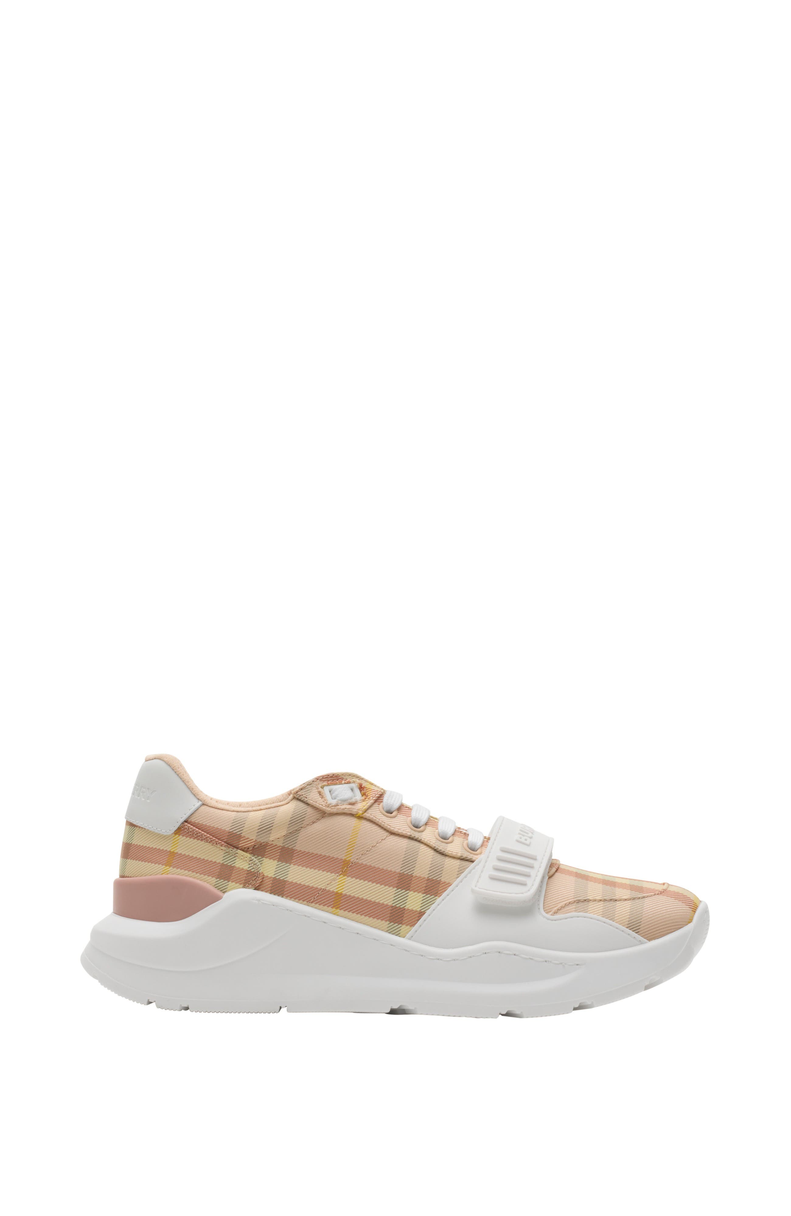 Check Sneakers, Main, color, Teacup pink