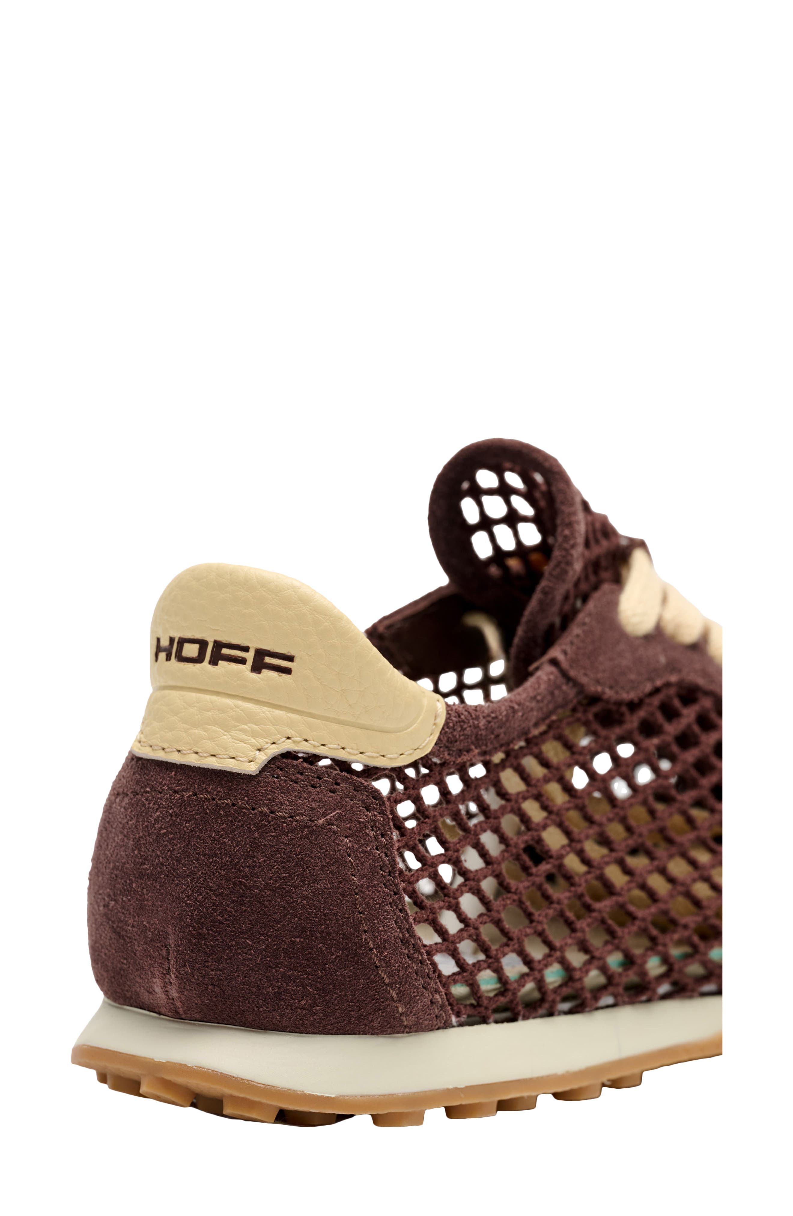 Bridge Fishnet Sneaker, Alternate, color, CHOCOLATE