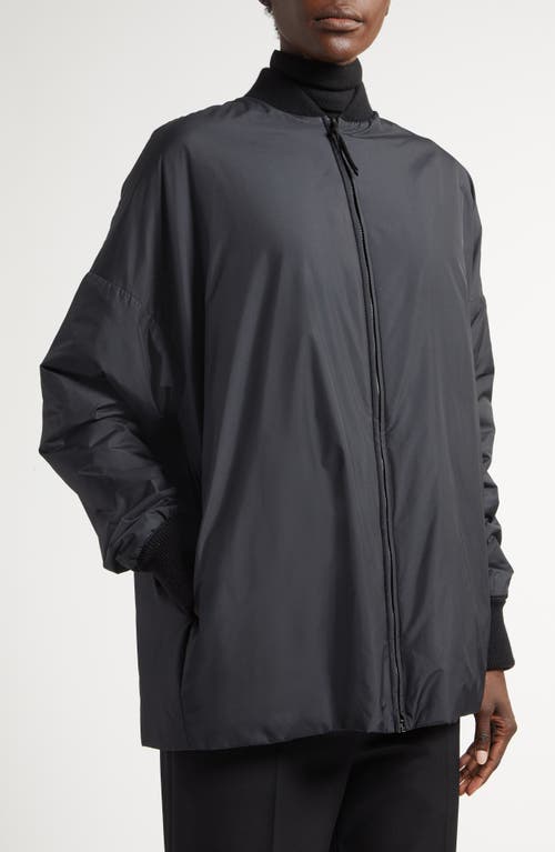The Row Vito Oversize Jacket In Black