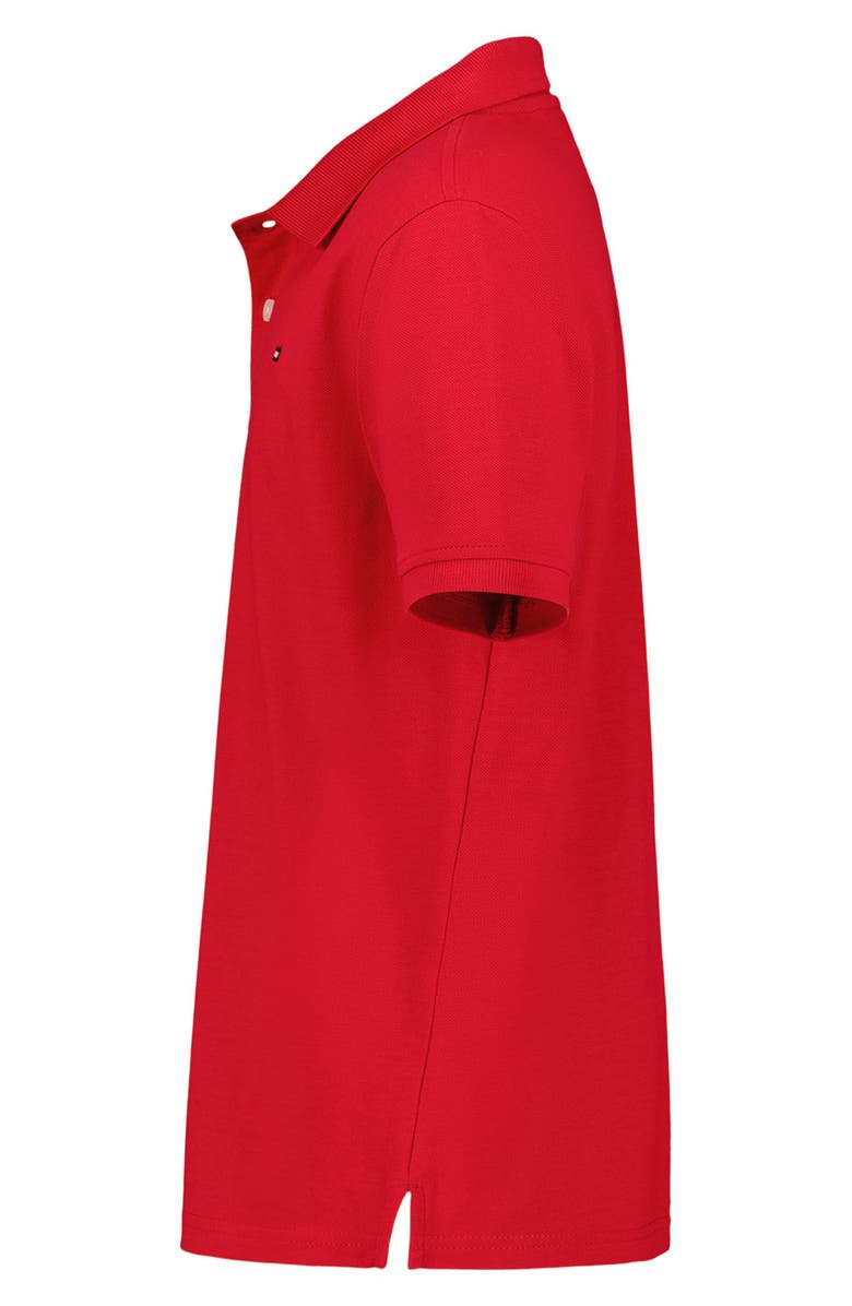 Tommy Hilfiger Kids' Ivy Cotton Knit Polo, Alternate, color, Scarlet Sage