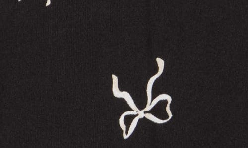 Lucky Brand Crewneck Pullover In Black