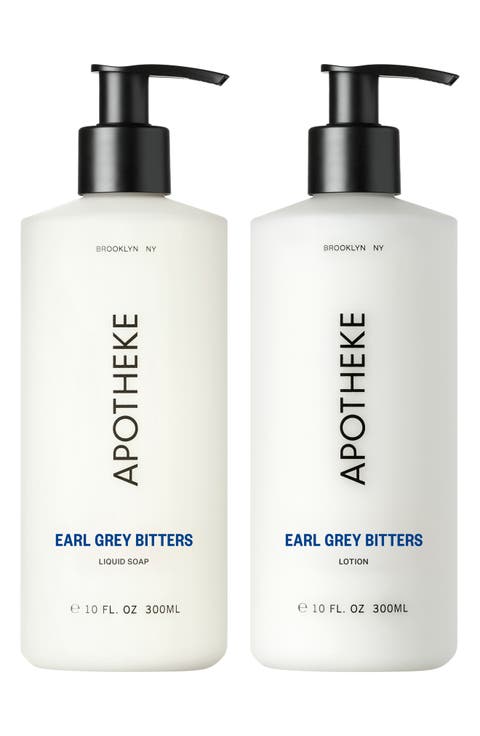 Earl Grey Bitters Liquid Soap Set