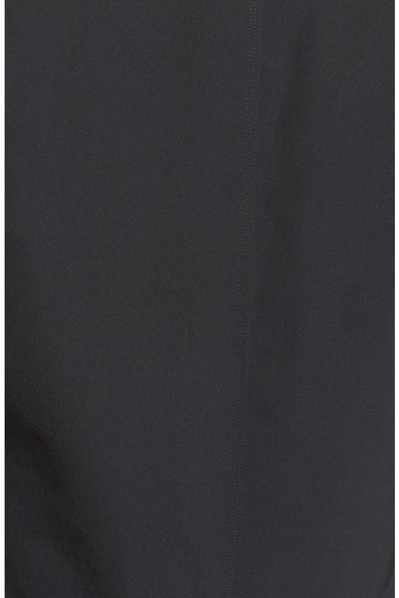 Trench Coat, Alternate, color, BLACK