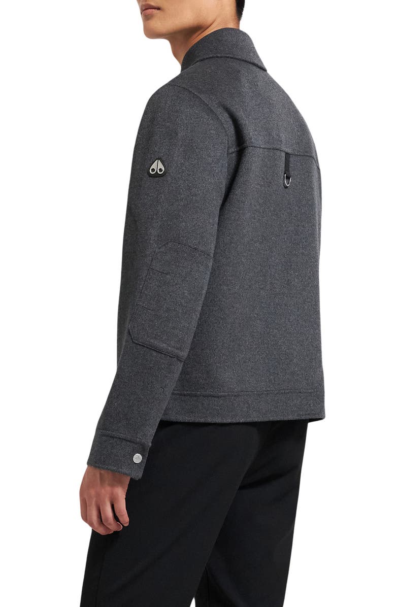 Moose Knuckles Jacques Wool Blend Double Face Jacket, Alternate, color, 