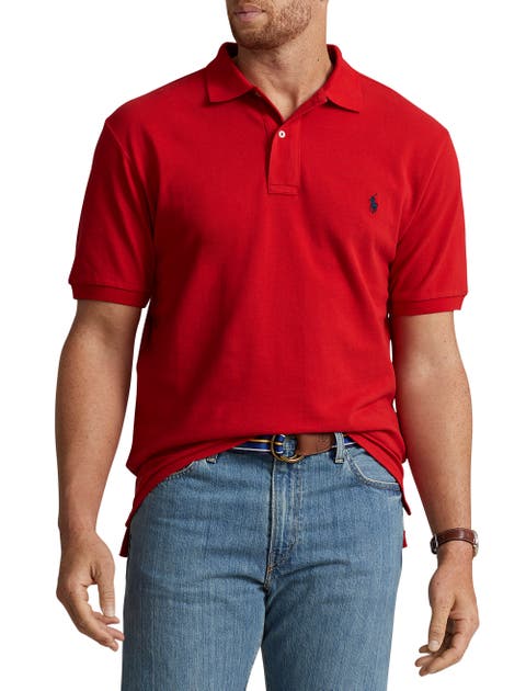 Big & Tall Mesh Polo Shirt