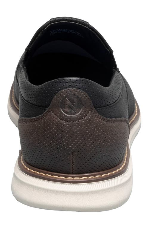 Nunn Bush Chase Moc Toe Loafer In Black Multi