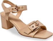 CHASE AND CHLOE Darwyn Double Buckle Sandal