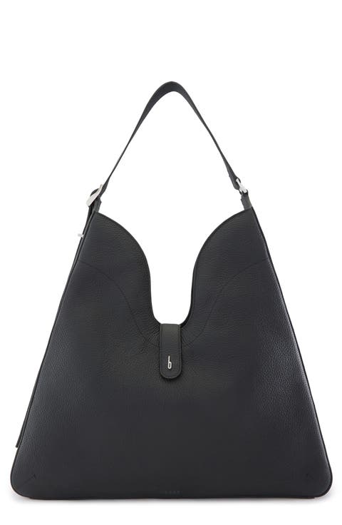 Melina Nappa Leather Shoulder Bag