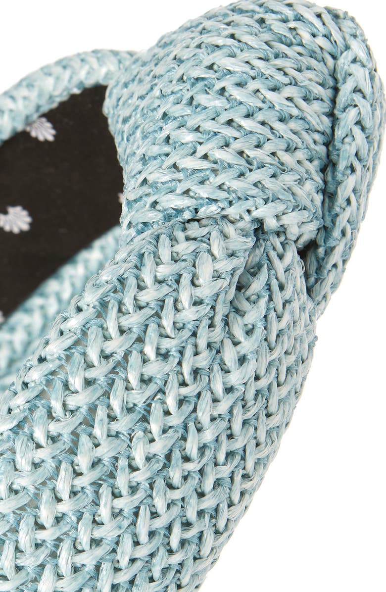 Lele Sadoughi Braided Raffia Knotted Headband, Alternate, color, 