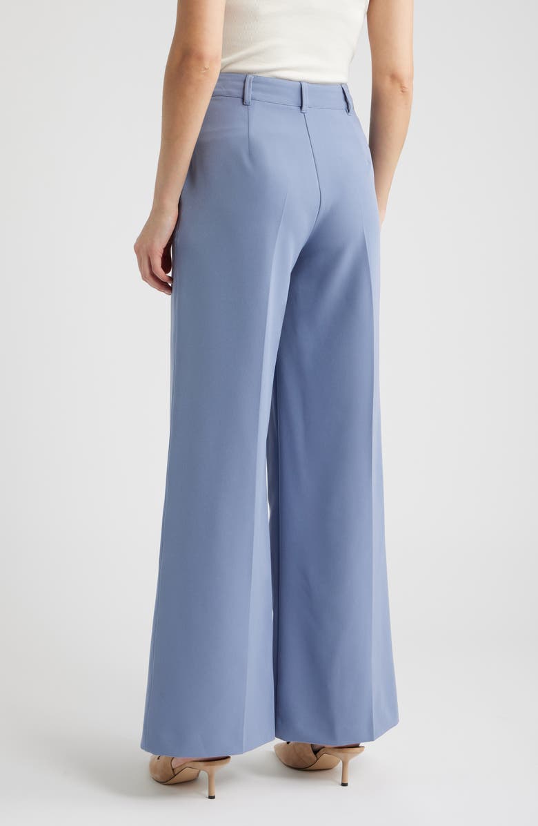 BOSS Orange Tiwi High Waist Straight Leg Pants, Alternate, color, Bright Blue