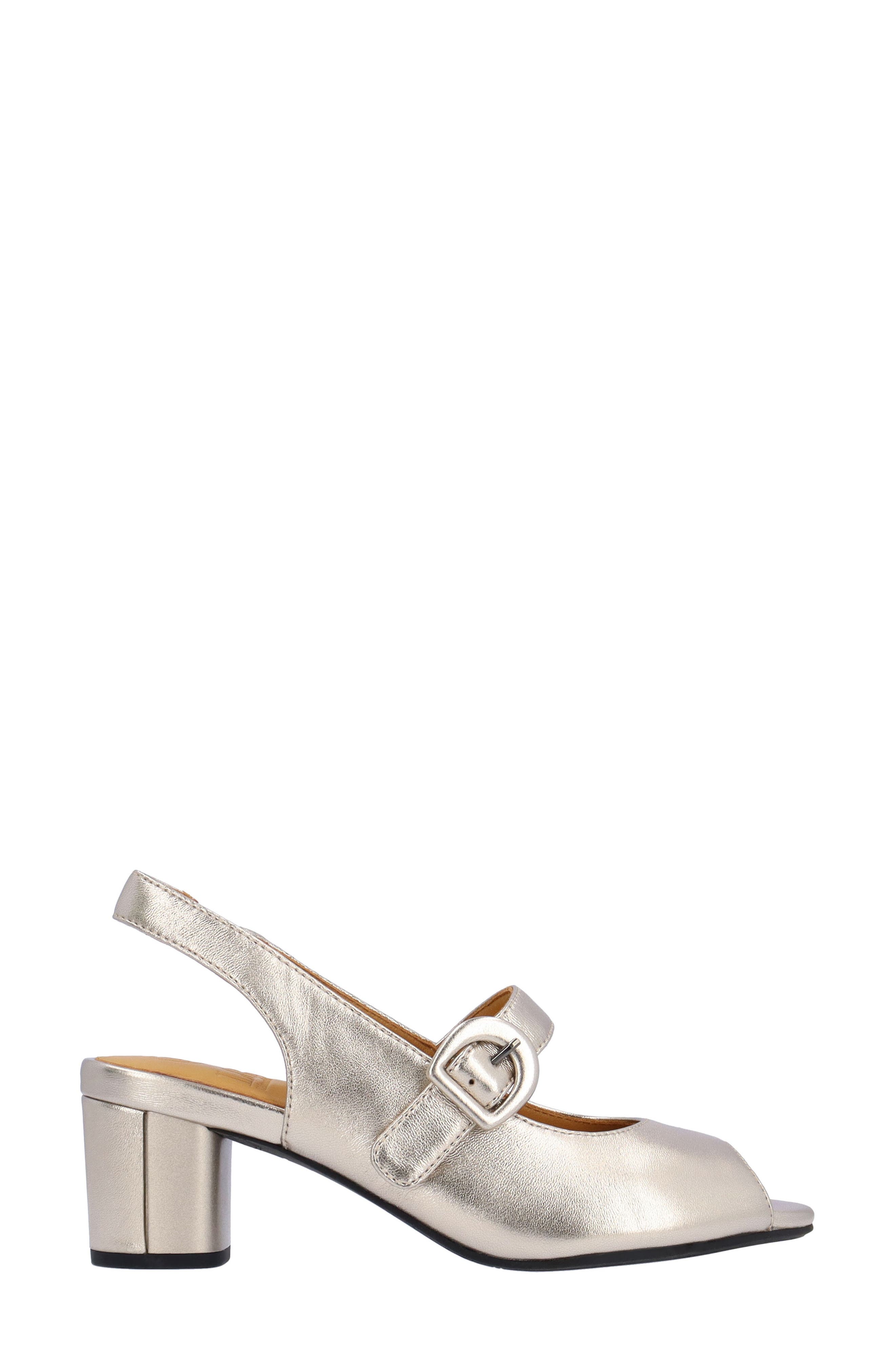 L'Amour des Pieds Merryn Slingback Sandal, Alternate, color, Champagne