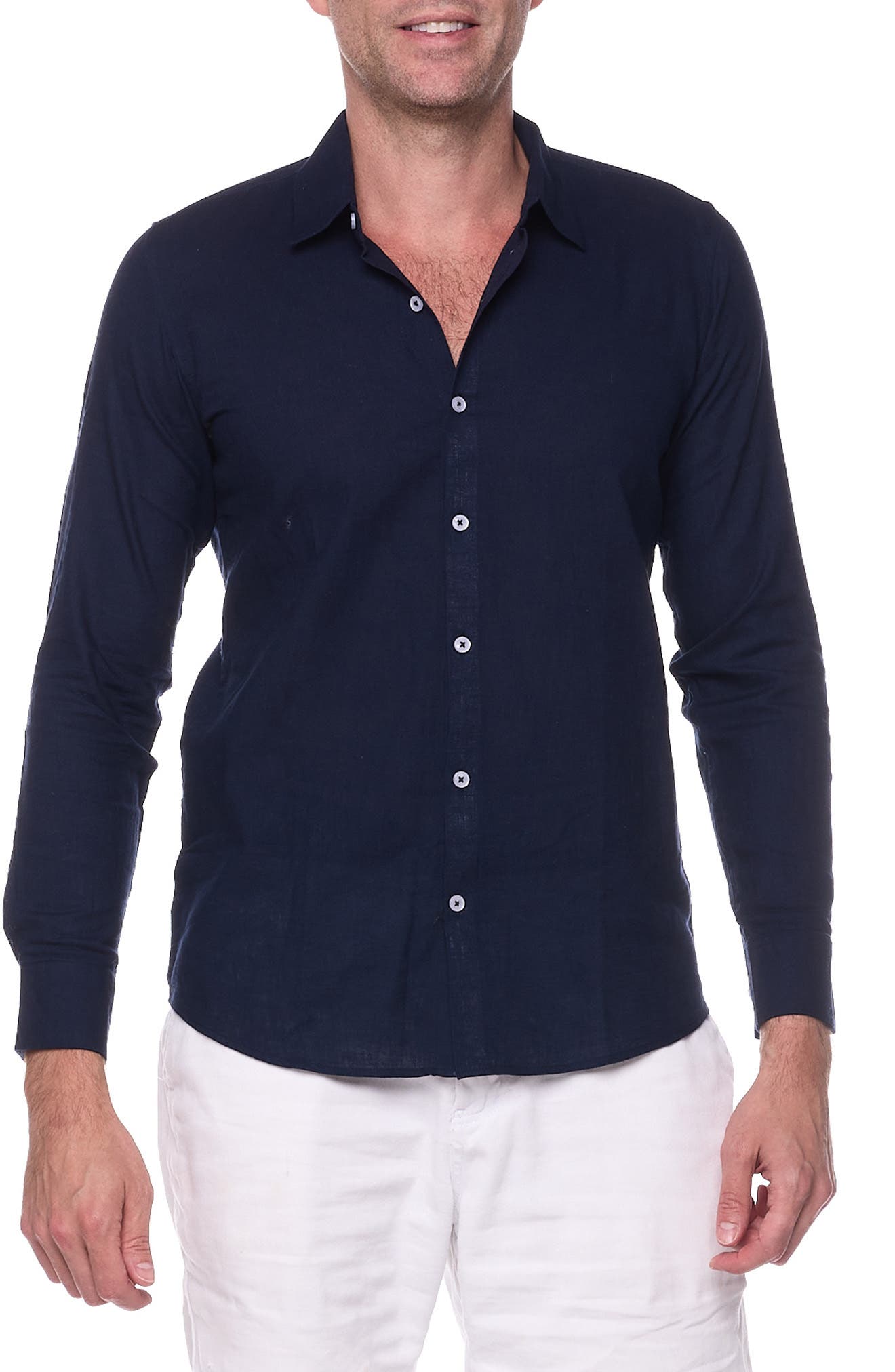 RANEES Linen Sport Shirt