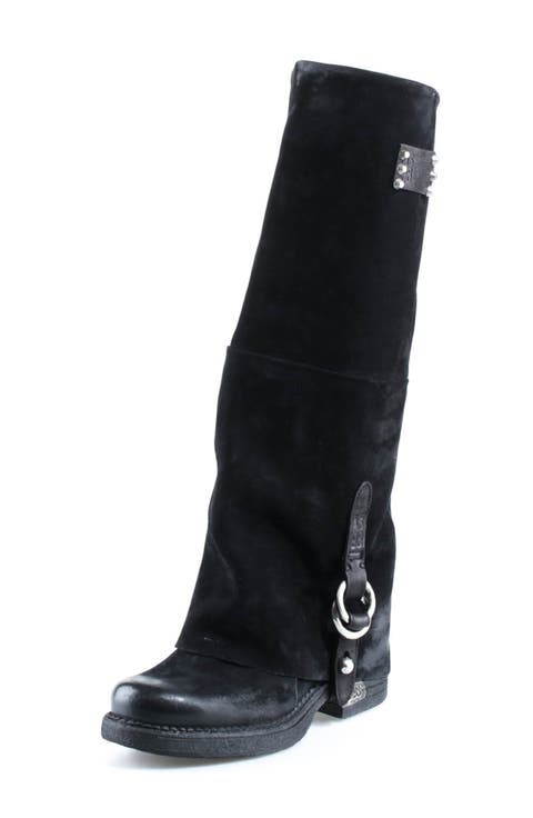 Pace Leather Knee High Boot