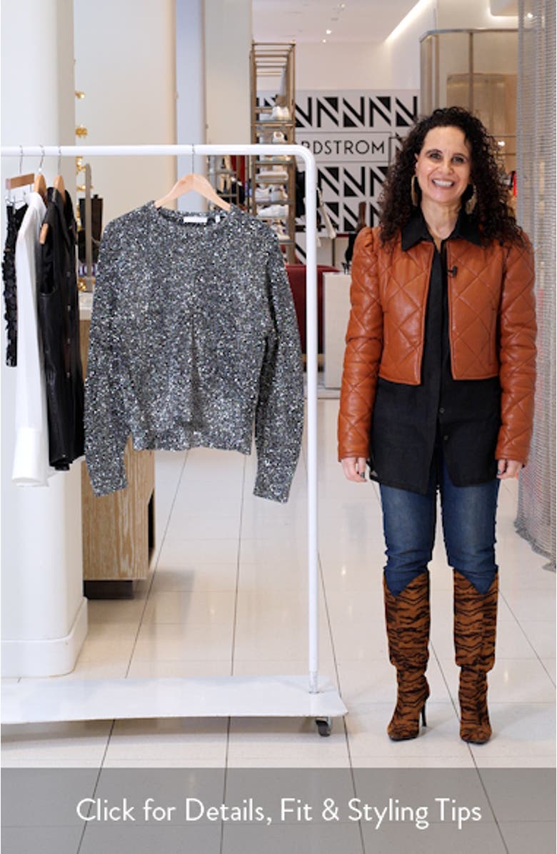 Apex Plush Metallic Sweater, sales video thumbnail