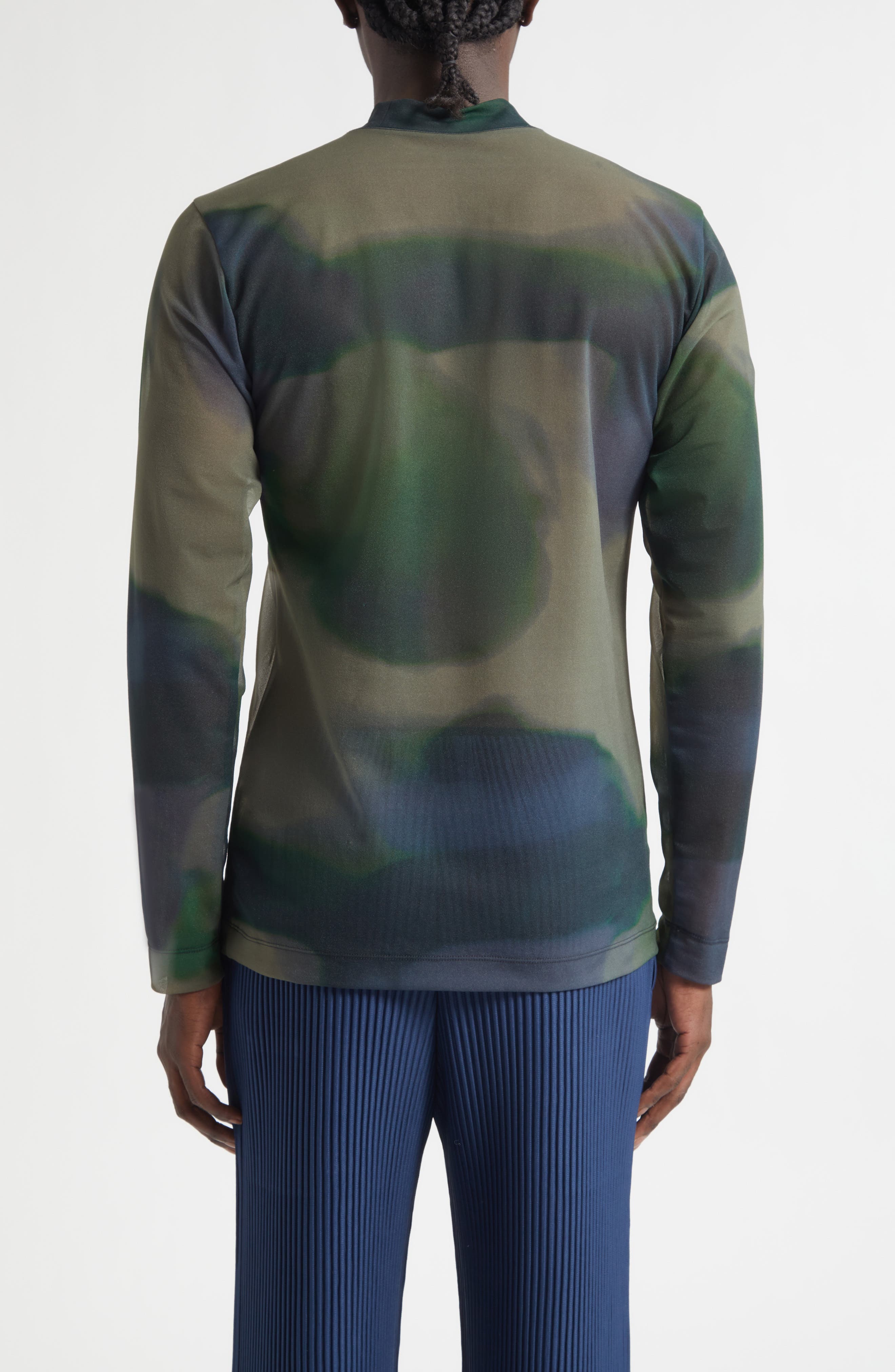 HOMME PLISSÉ ISSEY MIYAKE DAWN SHEER Dawn Sheer Shirt (Men) | Nordstrom