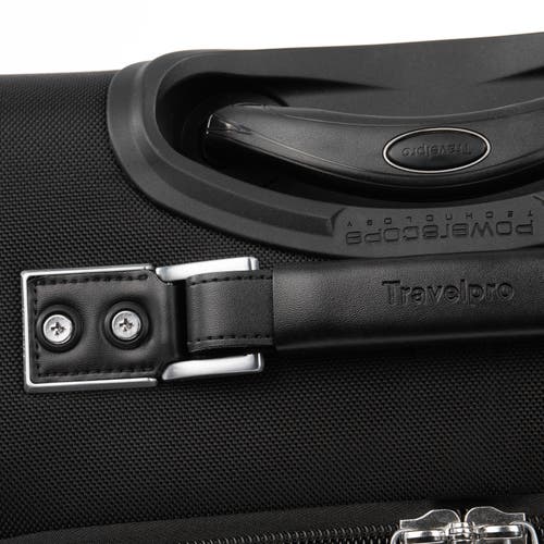 Travelpro Platinum Elite Softside Expandable Carry-on 16-inch 2 Wheel Luggage In Shadow Black