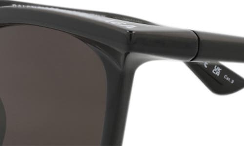Balenciaga Core 54mm Square Sunglasses In Black
