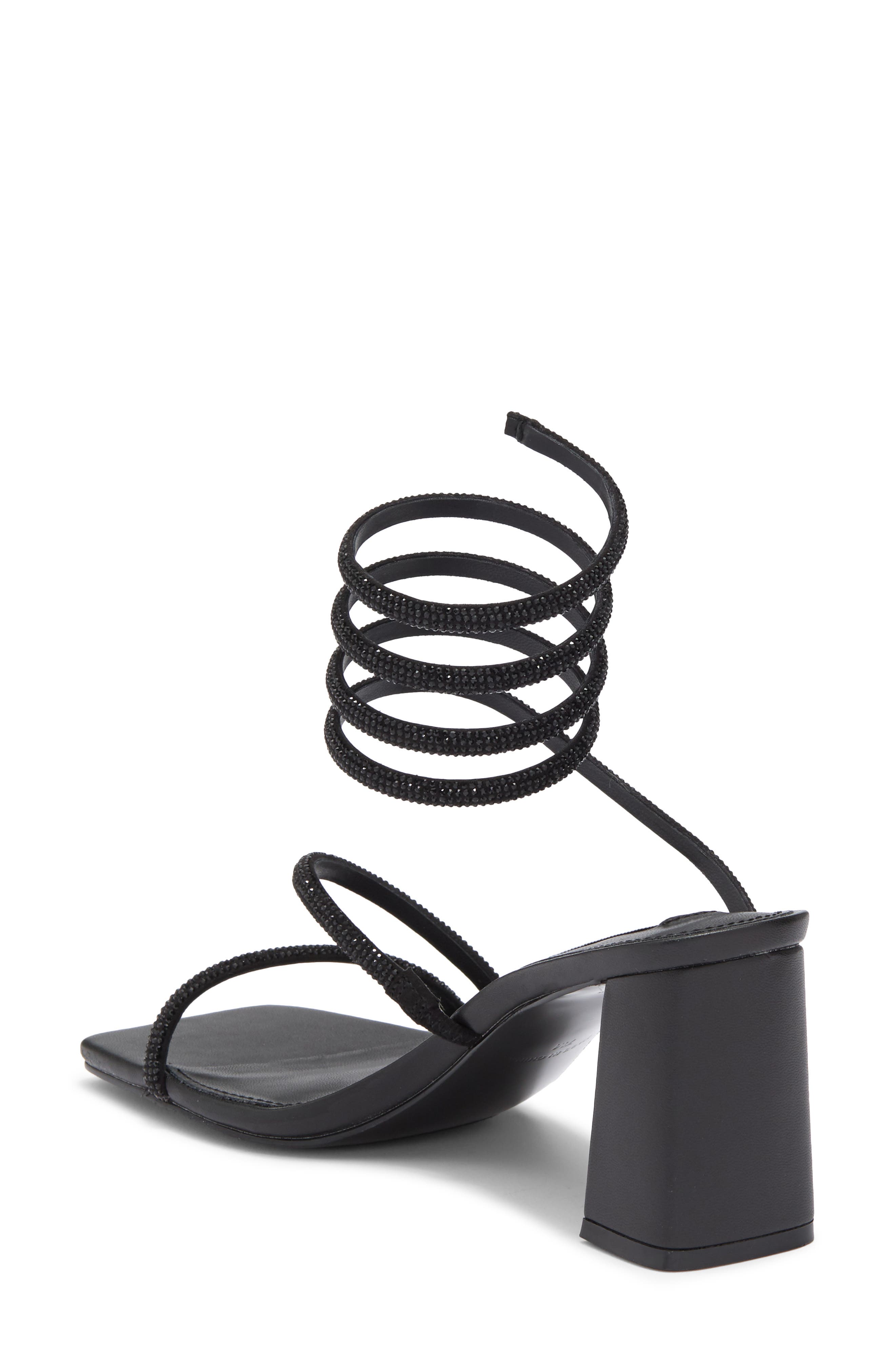 Steve Madden Lopez Crystal Strappy Sandal, Alternate, color, 