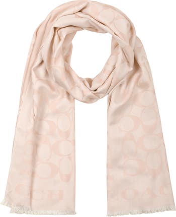 New! Coach sale Signature Shawl