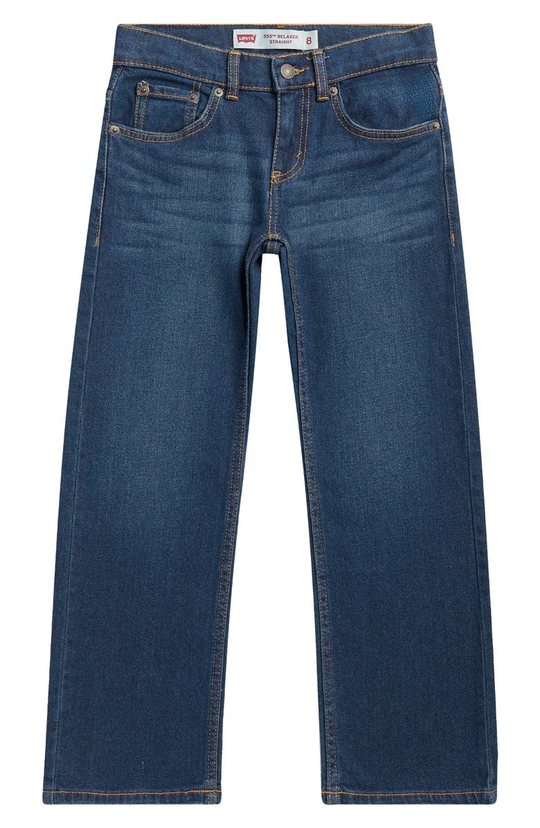 Levi's<sup>®</sup> Kids' Relaxed Straight Leg Jeans, Main, color, Sierra Pass