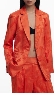Desigual Embroidered Blazer