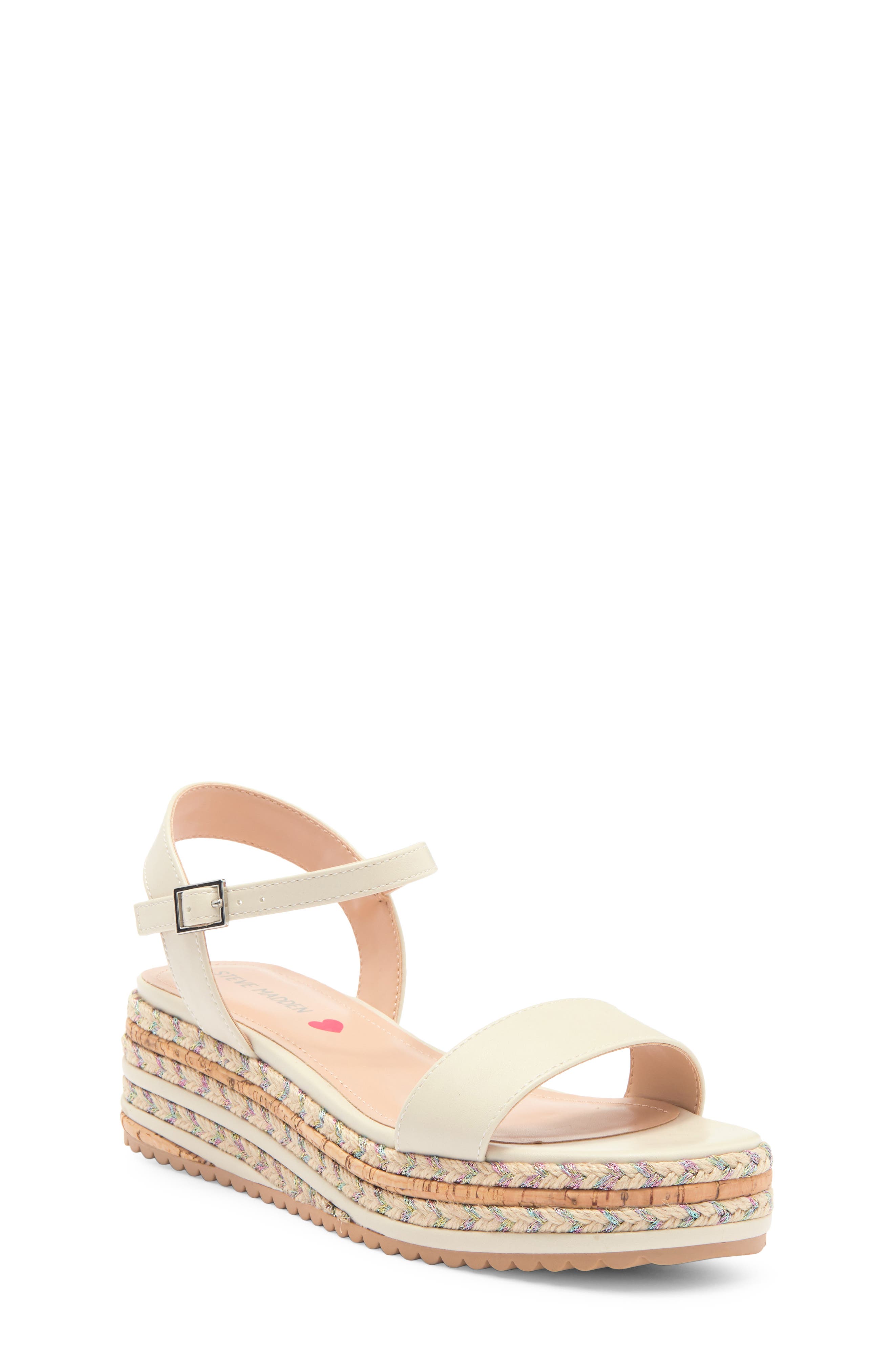 Steve Madden Kids' Berry Espadrille Wedge Sandal