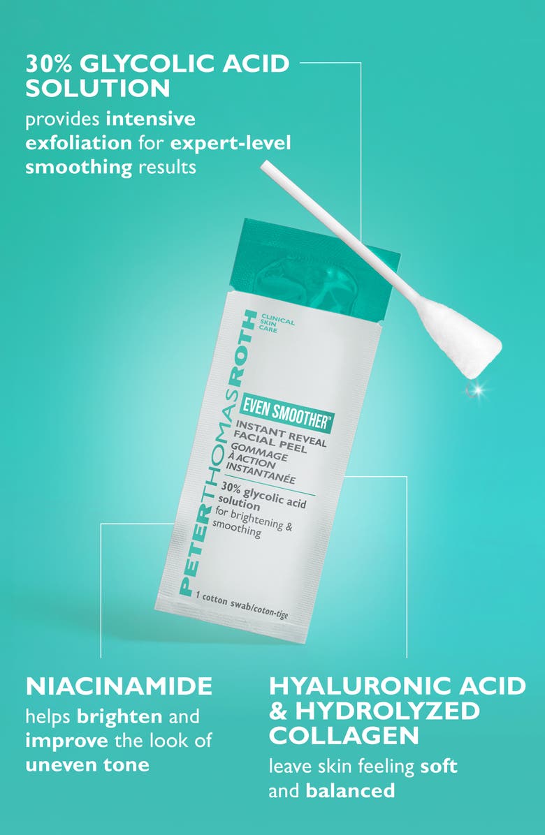 Peter Thomas Roth Even Smoother<sup>™</sup> Instant Reveal Facial Peel, Alternate, color, 