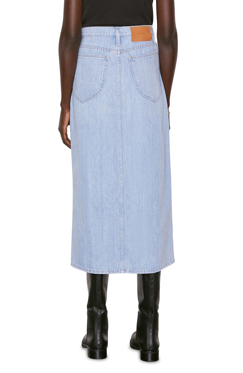 FRAME Le Italien Denim Skirt, Alternate, color, 