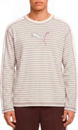 PUMA T7 Stripe Long Sleeve T-Shirt