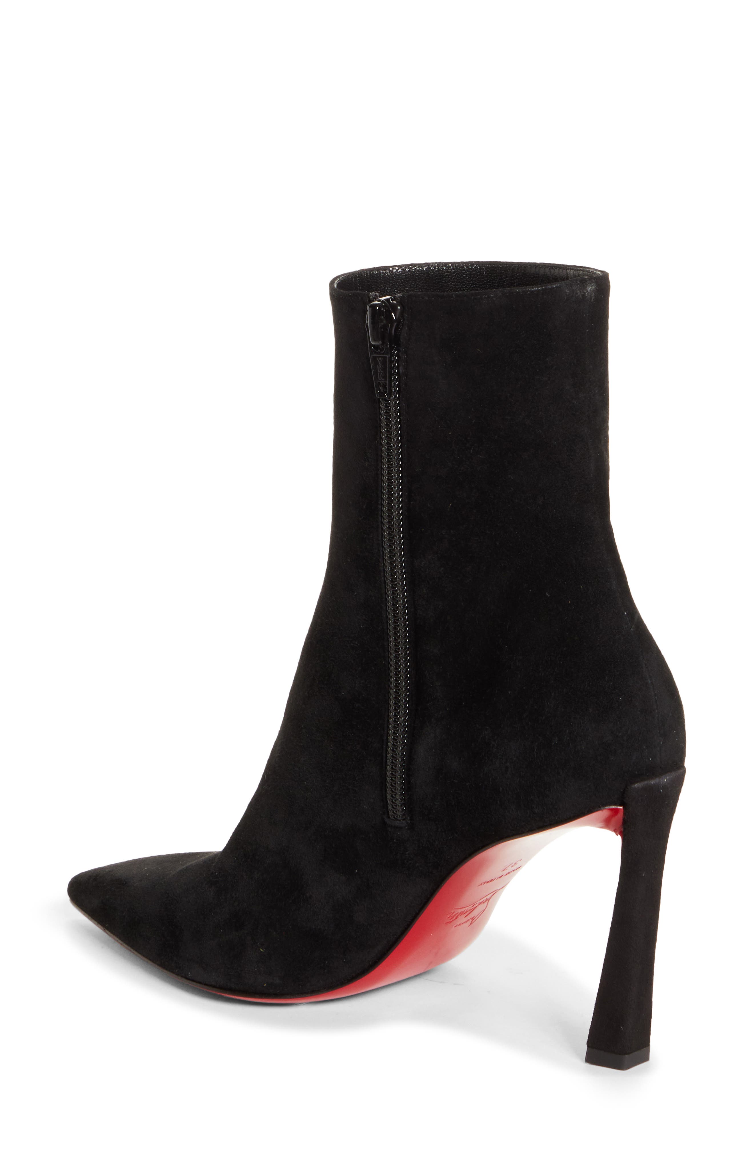 Condora Pointed Toe Bootie, Alternate, color, BLACK