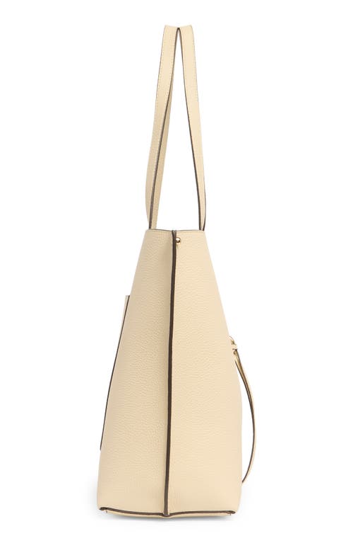Rebecca Minkoff Megan Leather Tote In Eggshell