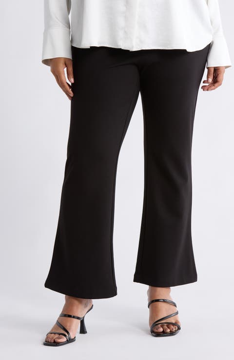 Flare Leg Pants (Plus)
